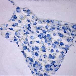 Forever 21 Blue Floral Dress
